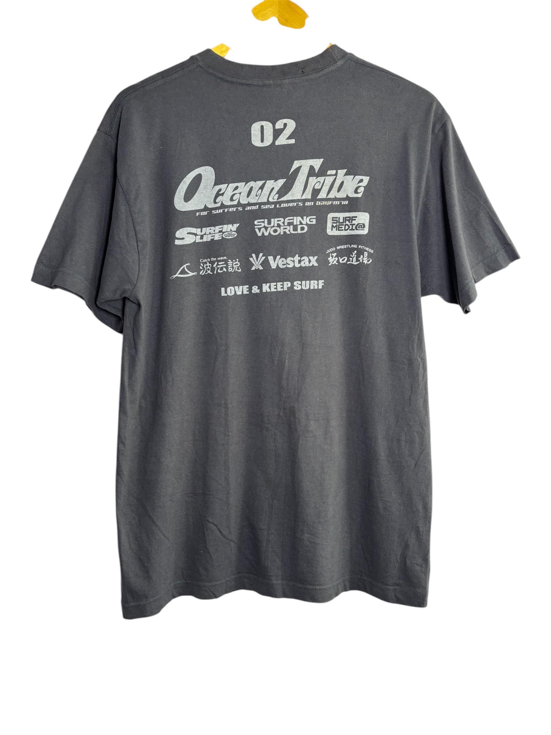 ヴィンテージ DJ TSUYOSHIO オーシャントライブ Tシャツ ラージサイズ