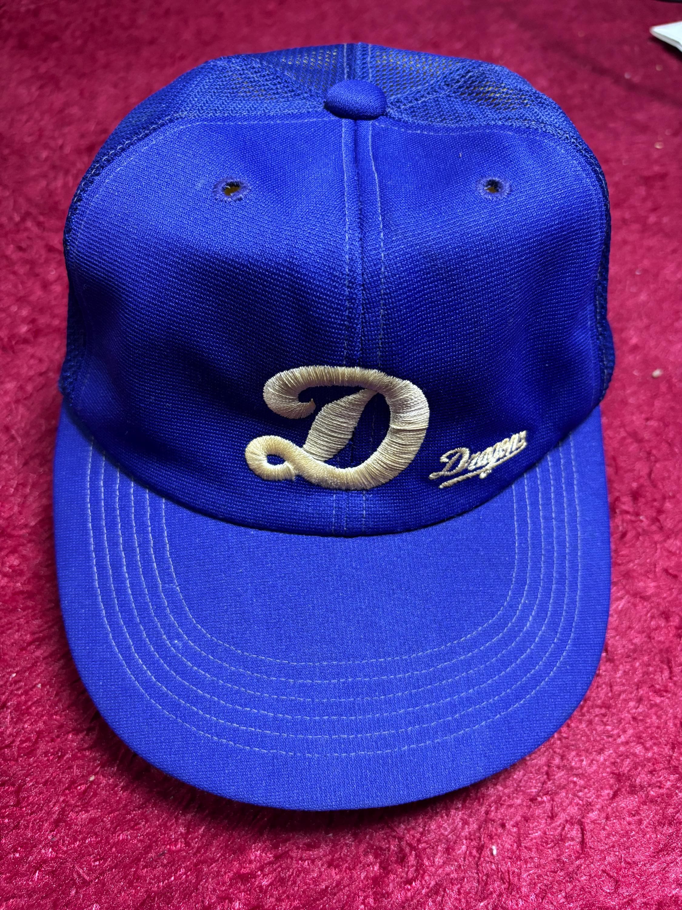 中日ドラゴンズ ベースボールキャップ ヴィンテージ (未使用) 新品 ビンテージ 80s プロ野球 キャップ 帽子 昭和 ドラゴンズ 中日