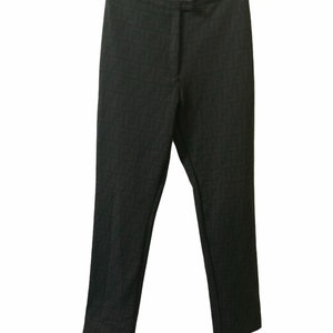 Vintage FENDI Monogram Trousers Pants Size 28