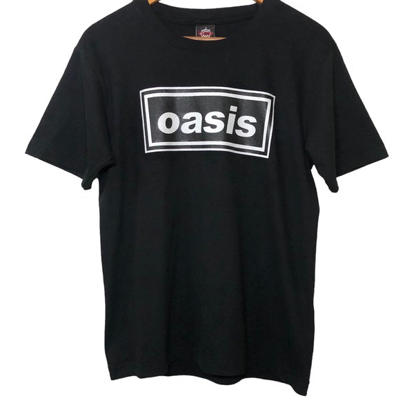 T-shirt Vintage Officiel Oasis - Concert Hampden Park 2005 - Taille XL, Bleu, Coton, Fruit Of The Loom