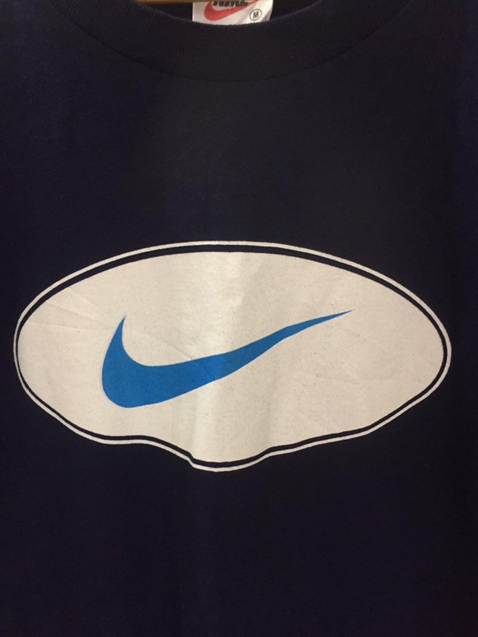 Vintage 90s Nike Big Logo Spellout T Shirt Medium Size | Etsy