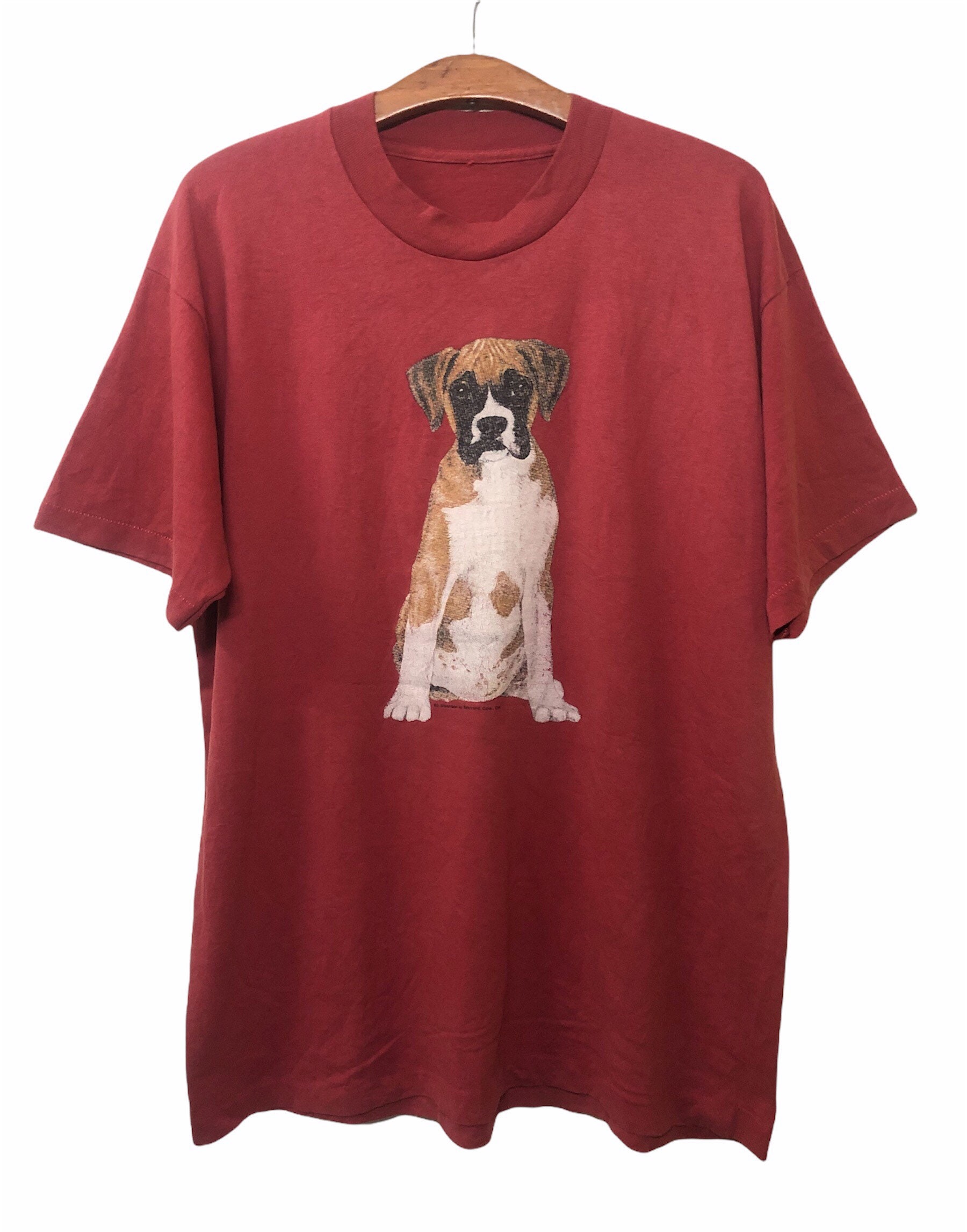 Vintage 90s Dog J. Wissmann Teletrend Cols T Shirt Missing Tag - Etsy