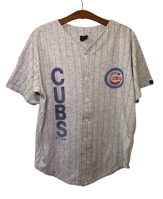 xlrepublikan Vintage 90s Chicago Cubs MLB Baseball Shirt Medium Size