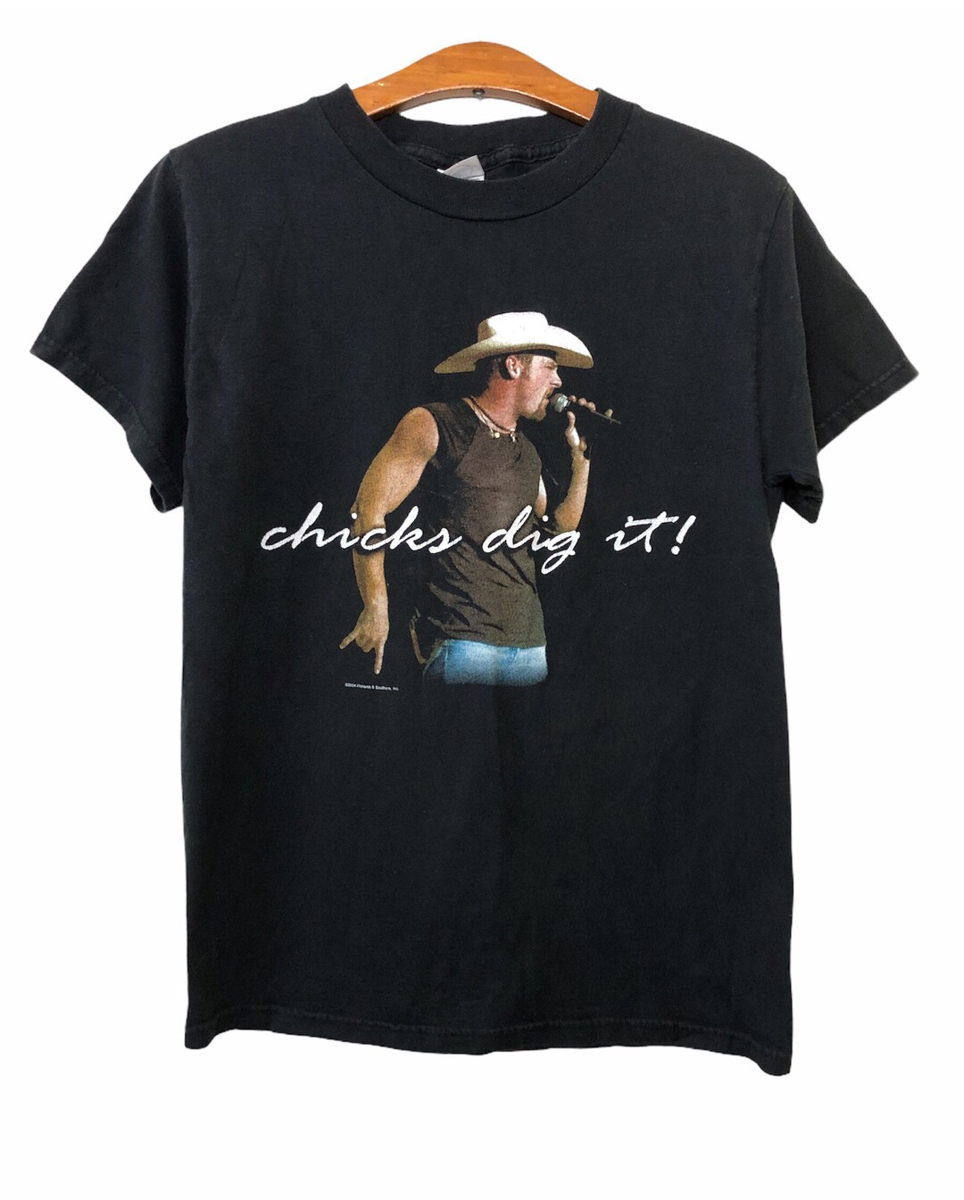 Vintage Chris Cagle Chicks Dig It Promo Album Tour Concierto Camiseta Small Sizs - Etsy España