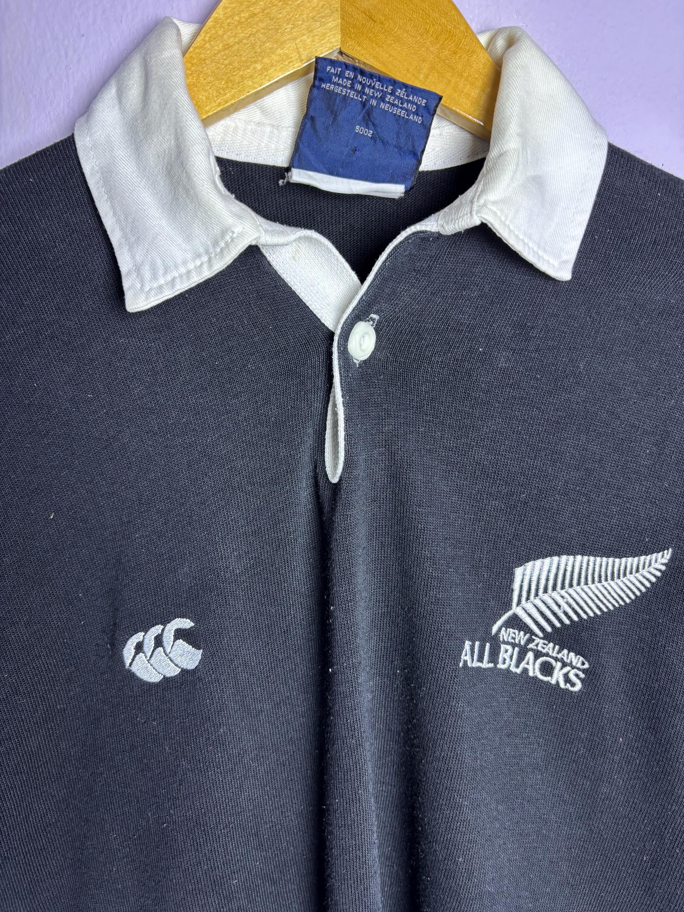Vintage Canterbury New Zealand All Blacks Rugby Shirt Size 36 - Etsy