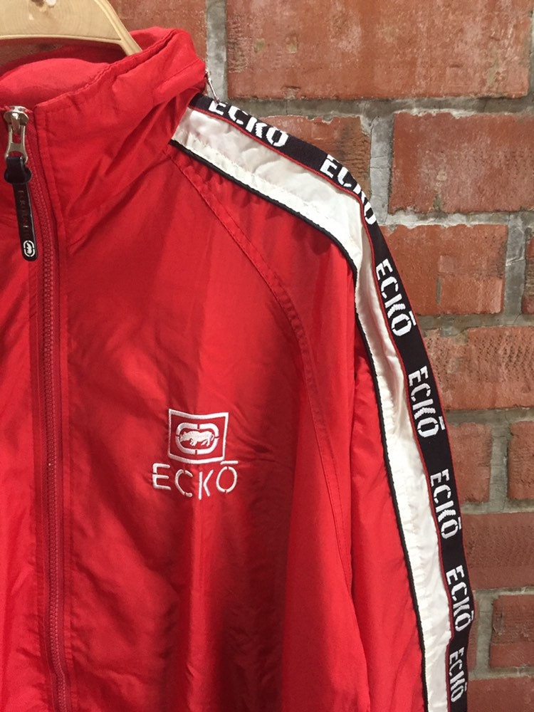 Vintage Ecko Unltd Streetwear Hip Hop Windbraker Side Tape Jacket Etsy UK