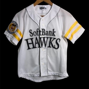 Vintage Fukuoka Softbank Hawks Japanese Professional