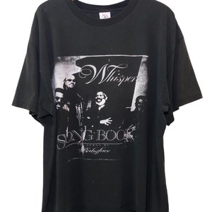 Vintage 90s The Whispers Song Book The Song Book Of Babyface Promo Tour Concert T Shirt XL Size