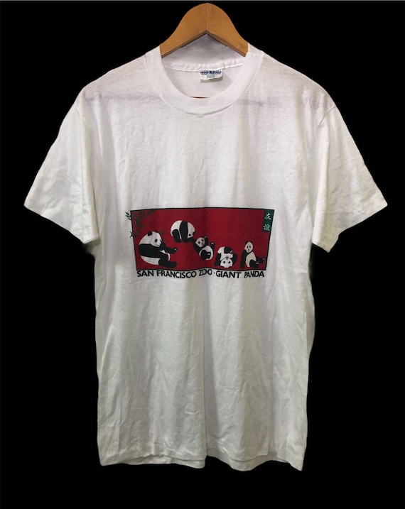 Vintage 90s San Fransisco Zoo Giant Panda T Shirt 