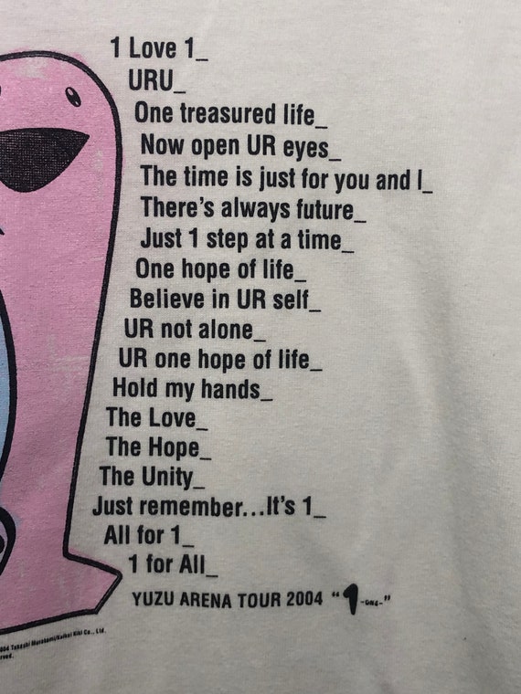 Vintage Yuzu Arena Tour Takashi Murakami T Shirt - Etsy