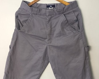 Stussy Pants Vintage 90's Stussy Cargo Short Pants Waist 32 - Etsy