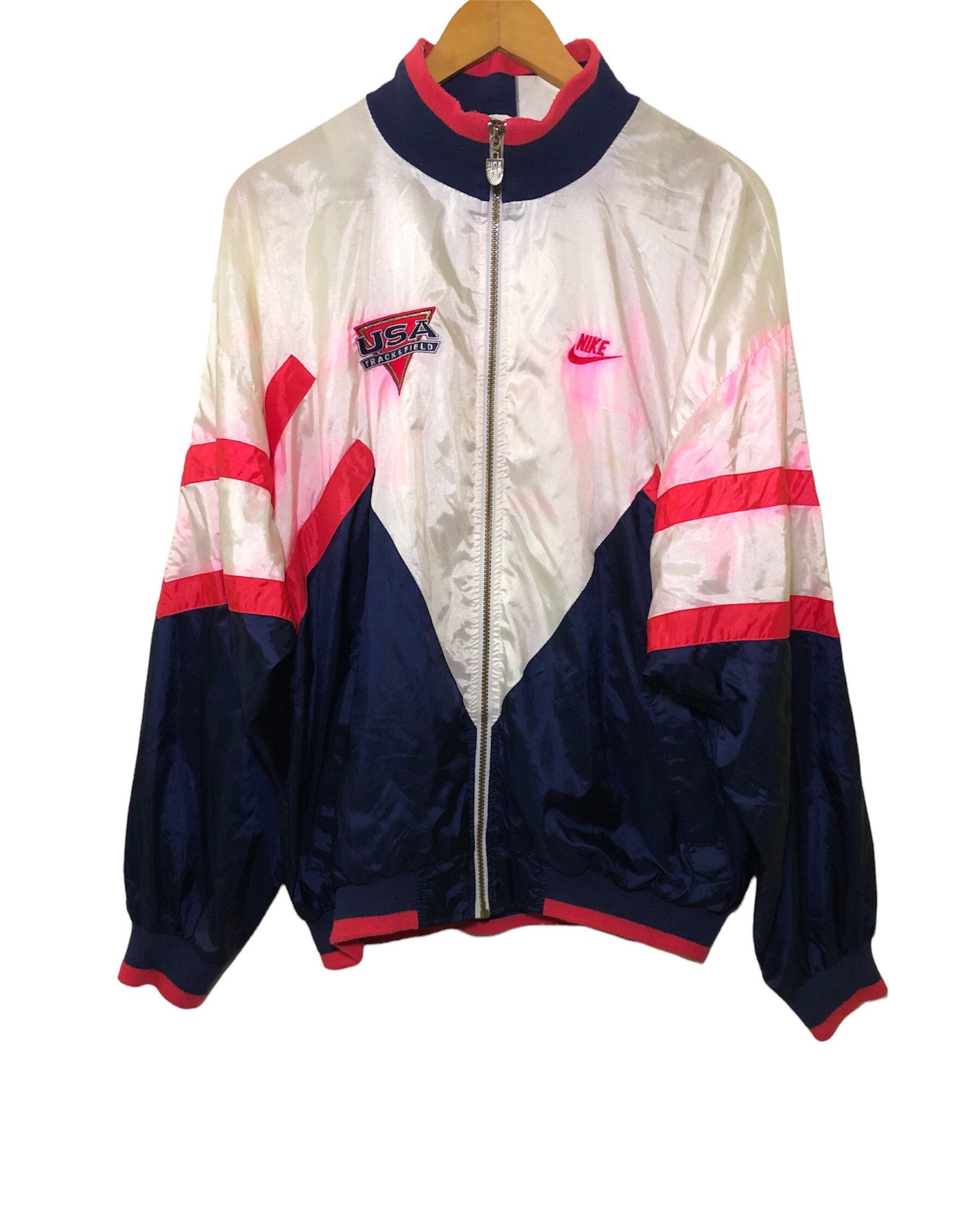 【値下げ】USA　1990s whlte air jacket