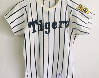 Tigers ユニフォーム AKAHOSHI 53 Retro Japan Hanshin Tigers Norihiro Akahoshi Baseball Home