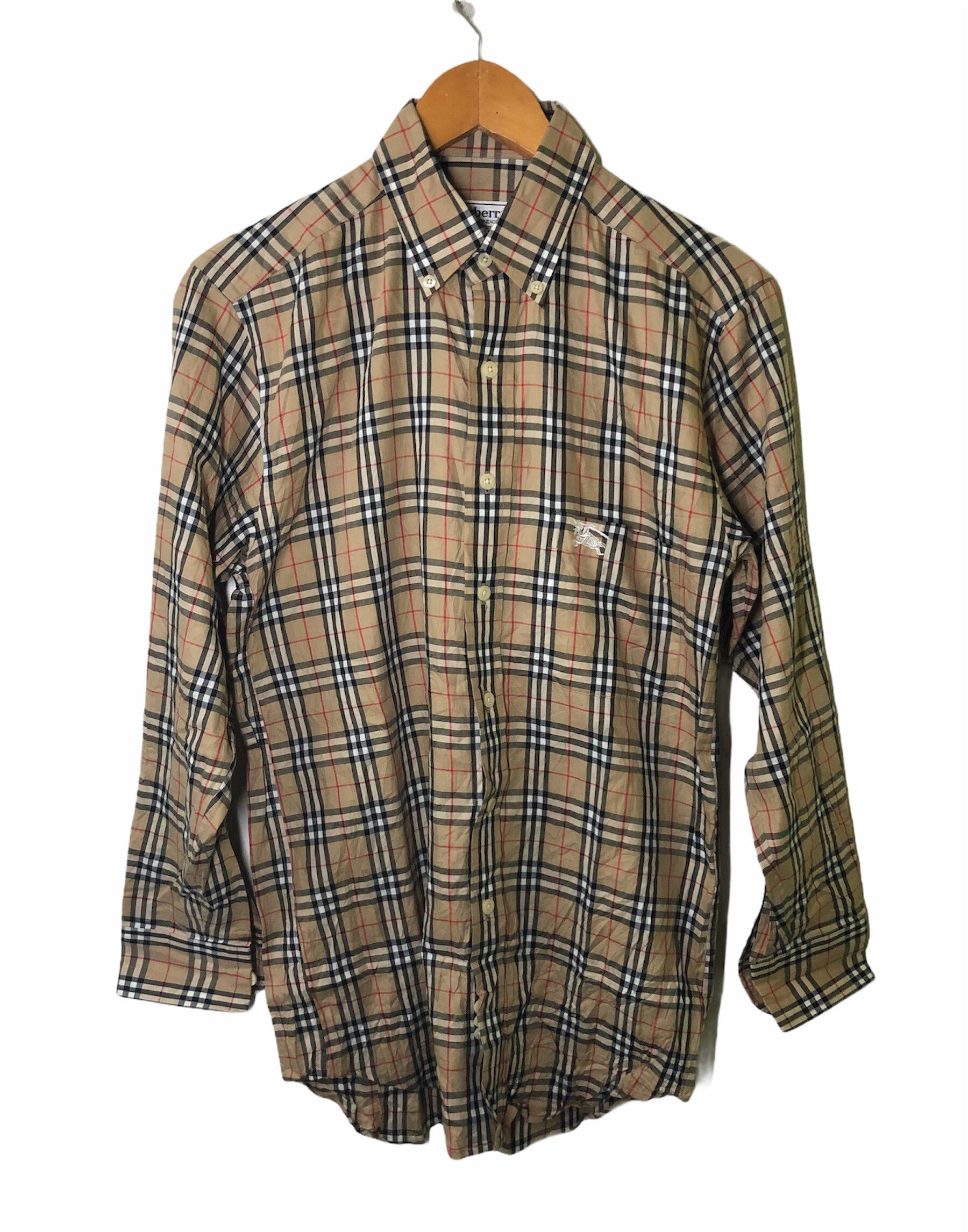Vintage Burberrys of London Nova Check Shirt Small Size -  Denmark