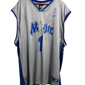Vintage Orlando Magic #1 McGrady NBA Jersey 2XL Size