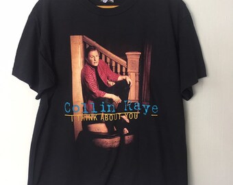 Vintage Collin Raye I Think About You Tour 1996 Promo Album Concerts T Shirt Large Size