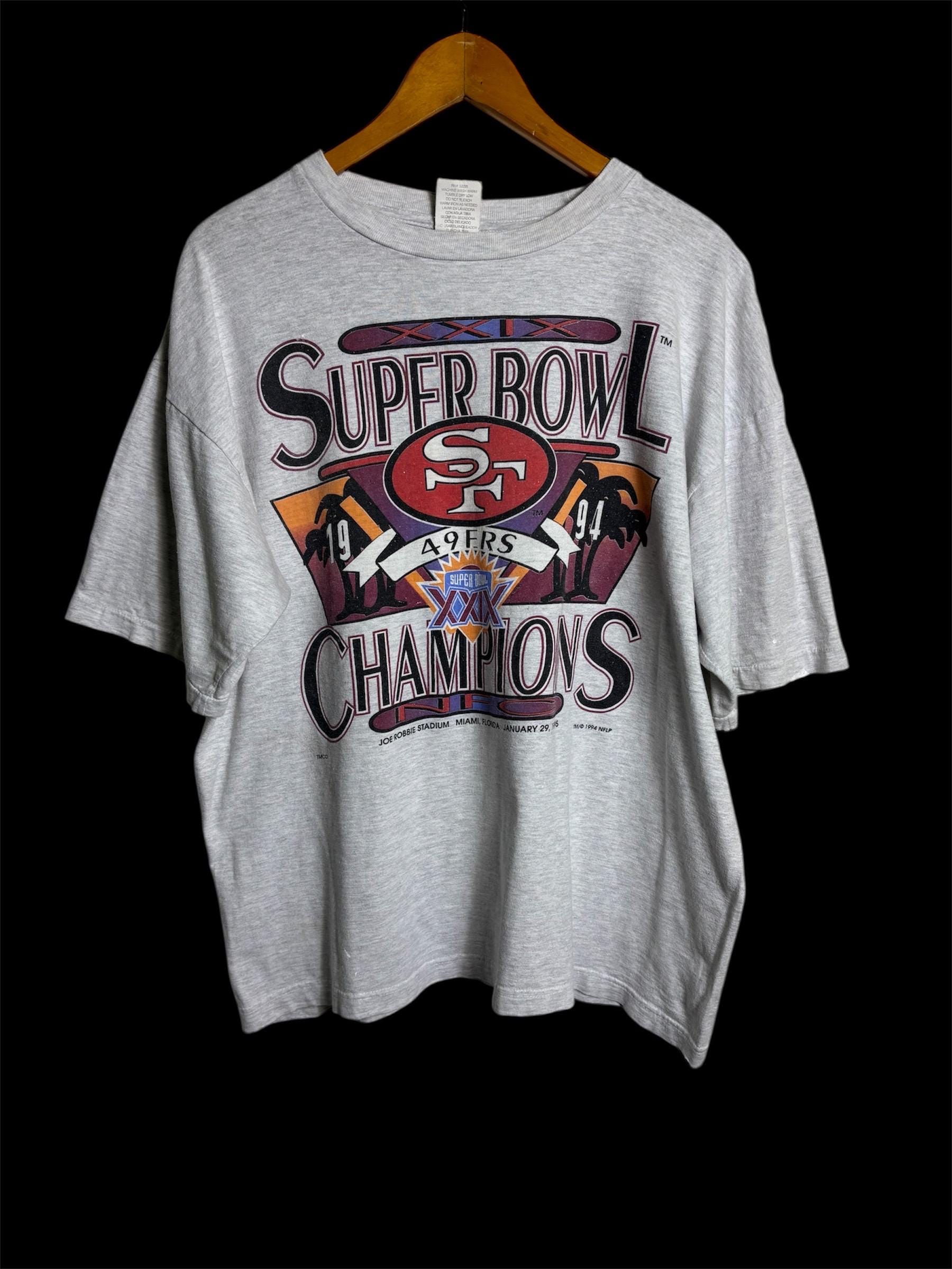 Vintage 1994 San Francisco 49ers Super Bowl XXIX Champions T Shirt
