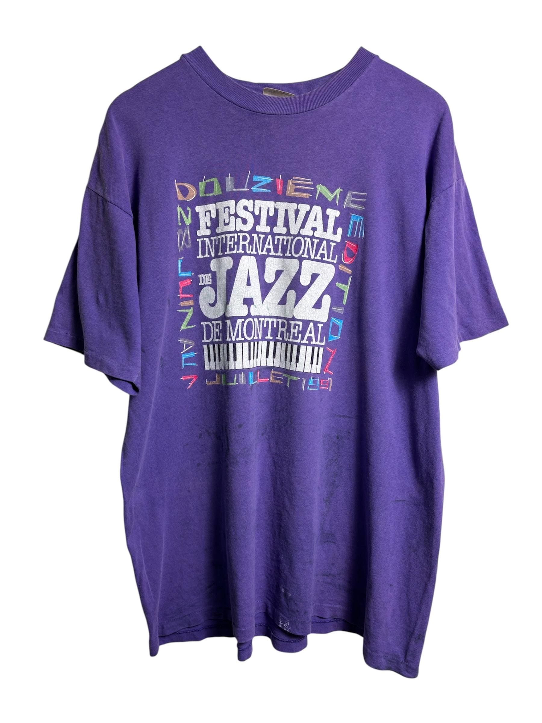 Jazz festival t shirt - Etsy 日本