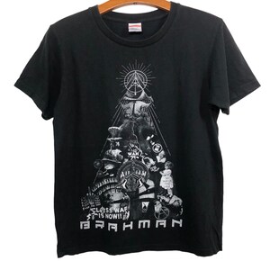 Rare Brahman Japanese Punk Promo Tour Concert T Shirt Medium Size