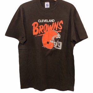 Vintage 90s Cleveland Browns NFL American Football T Shirt XL Size