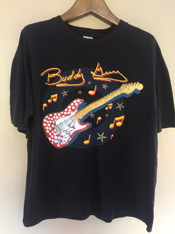 Vintage Buddy Guy with Signature Blues Music T Sh… - image 2