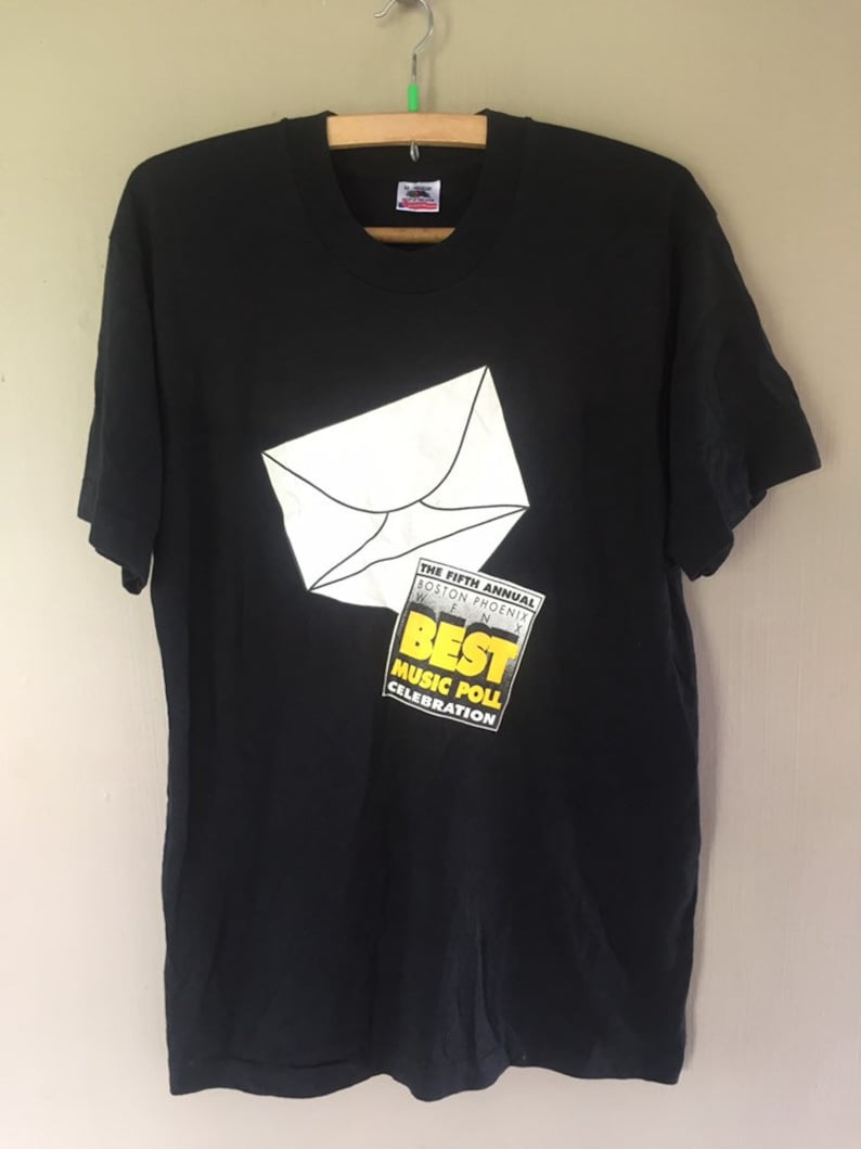 Vintage The Fifth Annual Boston Phoenix Wfnx Best Music Pool Celebrations Social Distortion Promo Concert T Shirt Medium Size
