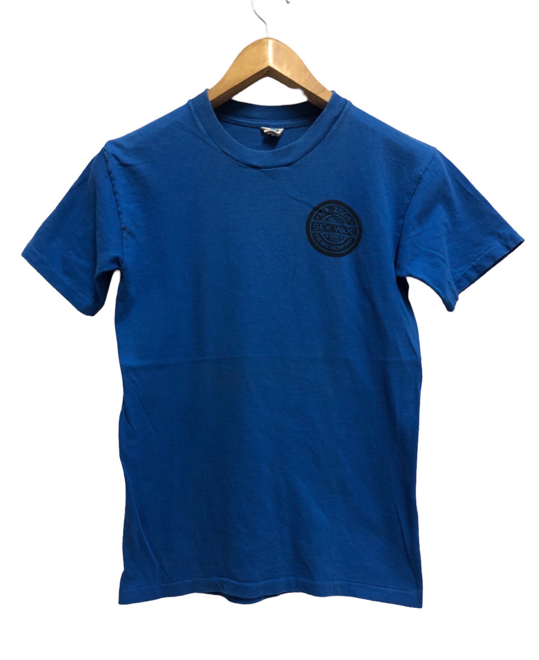 Vintage 90s Mr. Zogs Sex Wax Surfboard Snowboard T Shirt