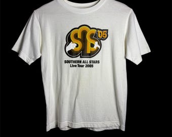 SOUTHERN ALL STARS Tシャツ 1992-1993 Vintage 90s Southern All Stars Concert Tour 1992-1993 T