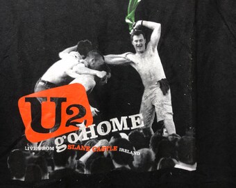 Vintage U2 Go Home Tour Promo Concert T Shirt Large Size - Etsy