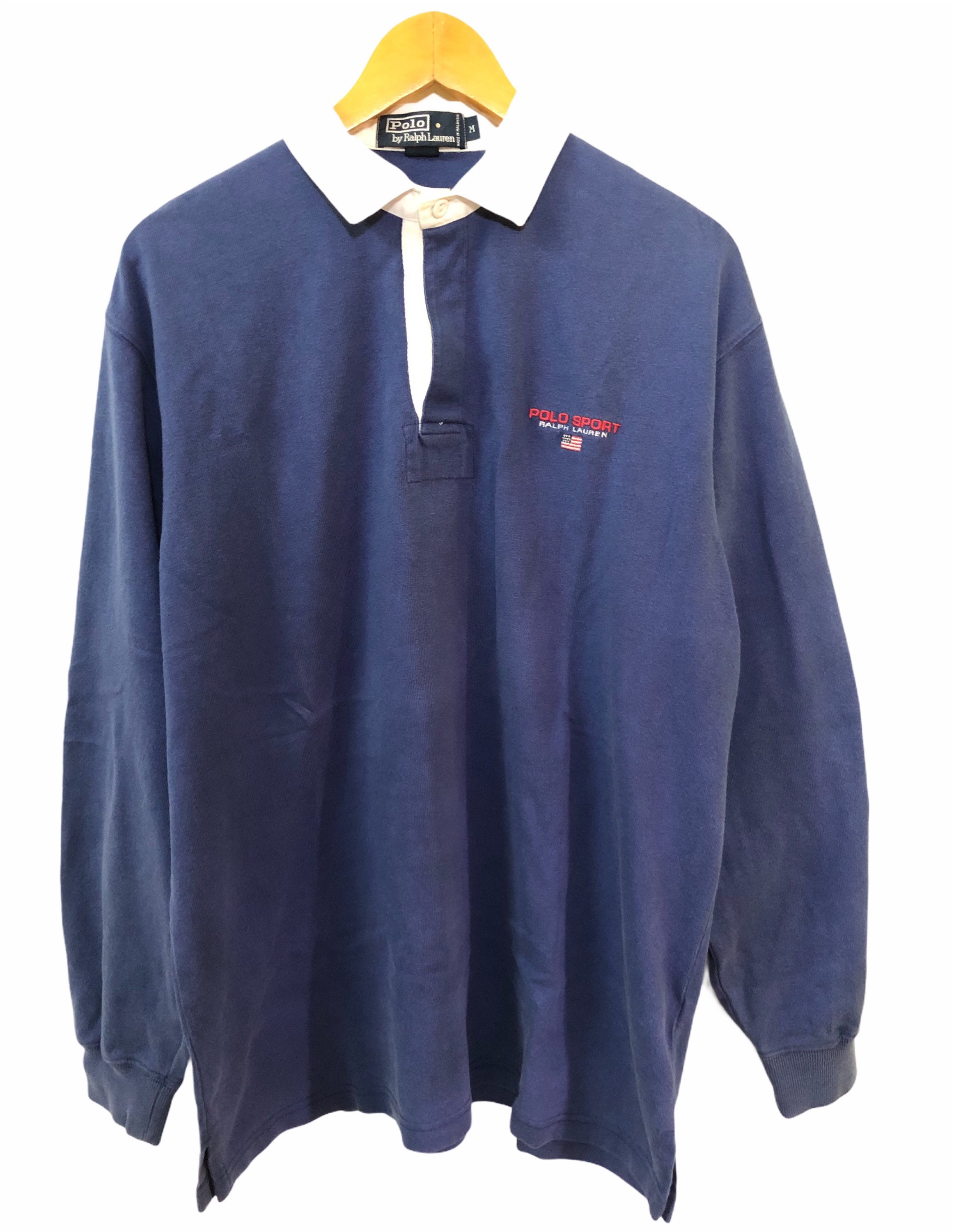 Vintage 90s Polo Sport Ralph Lauren Rugby Shirt Medium Size - Etsy