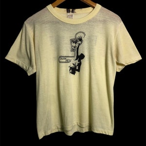 Vintage 70s Dun King Finalist Dunking Champion 1978 T Shirt Medium Size