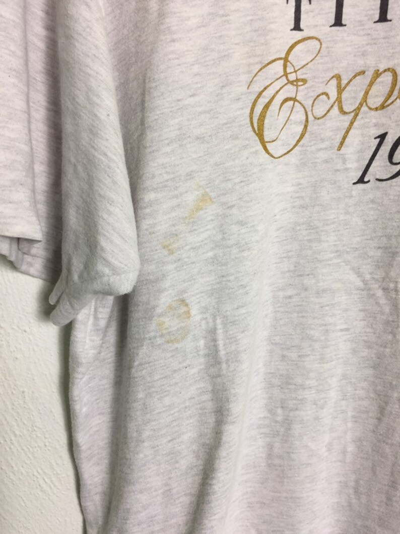 Vintage 90s 1996 Titanic Expedition Movies Discovery T Shirt XL Size