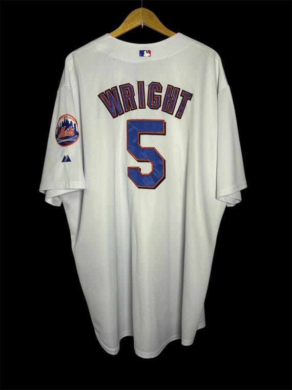 Vintage New York Mets #5 Wright Baseball MLB Majestic Size 60 - Etsy