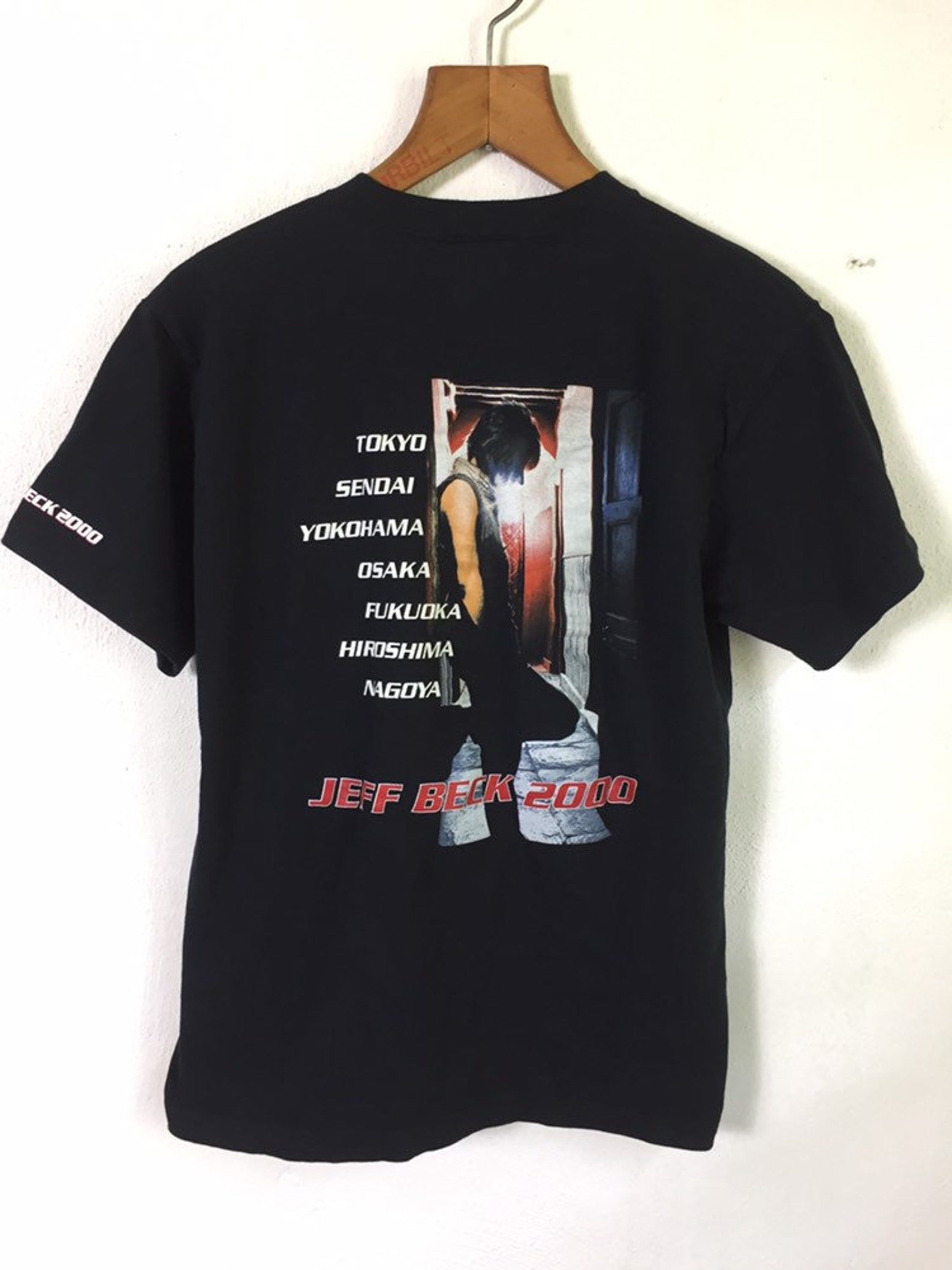 Vintage Jeff Beck 2000 Promo Album Tour Japan Concert T Shirt - Etsy