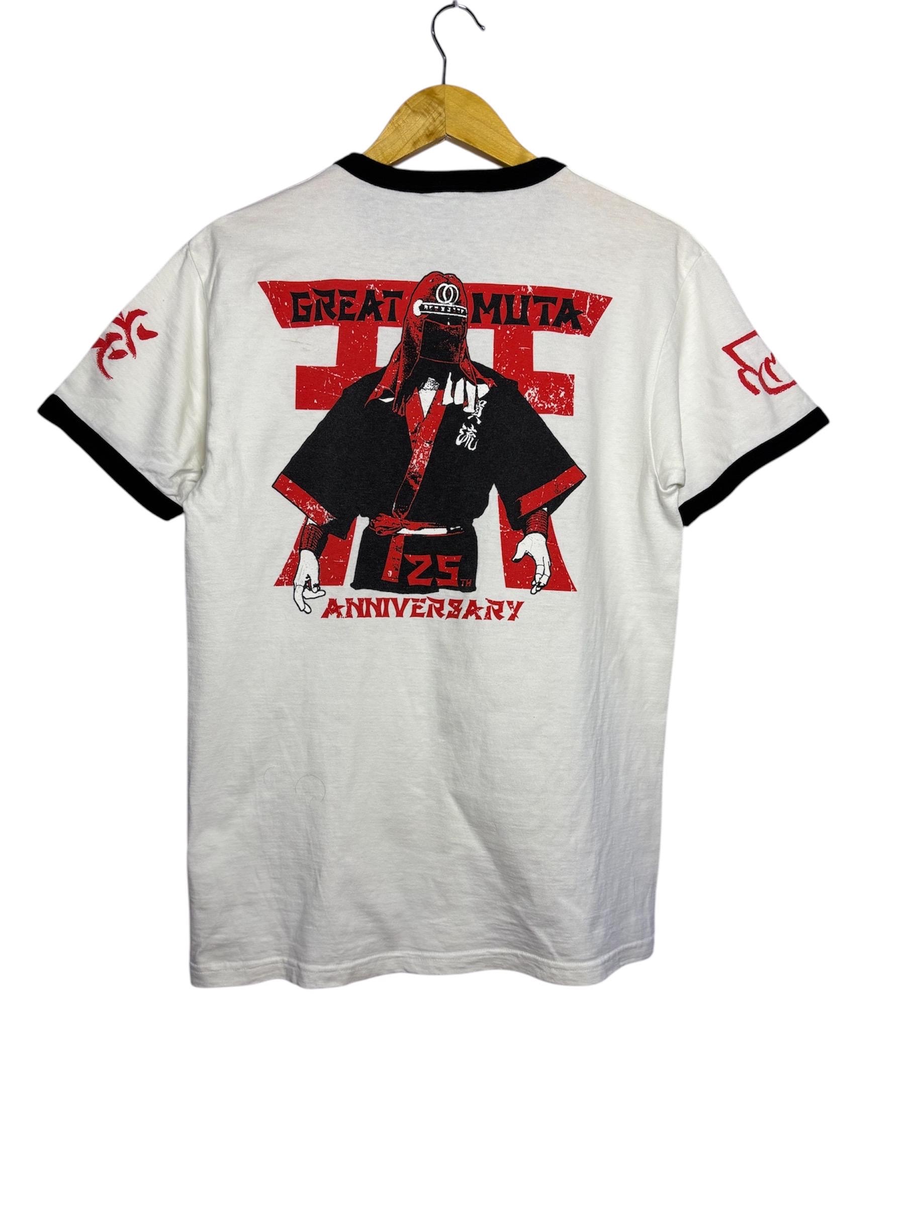 ヴィンテージ ザ・グレート・ムタ 25周年記念 WWE WWF Tシャツ Mサイズ