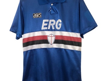 1990-91 Sampdoria Asics Track Jacket - 6/10 - (XL)
