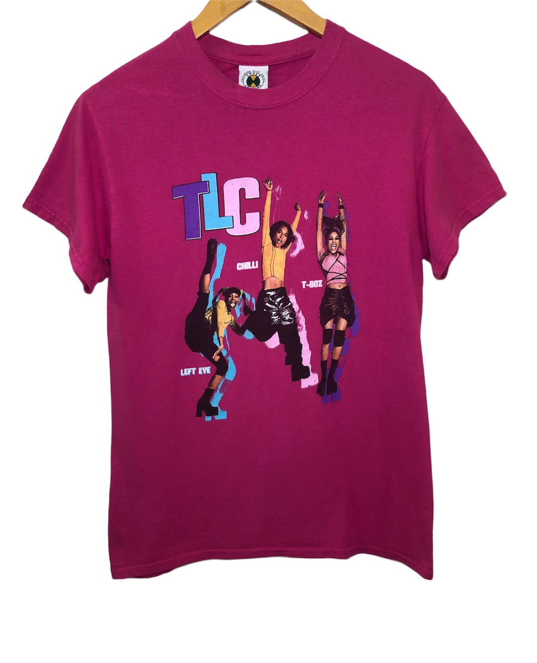 90's hiphop cdまとめ売り　ともちゆ Vintage Cross Colours TLC Hip Hop Band T Shirt Small Size - Etsy