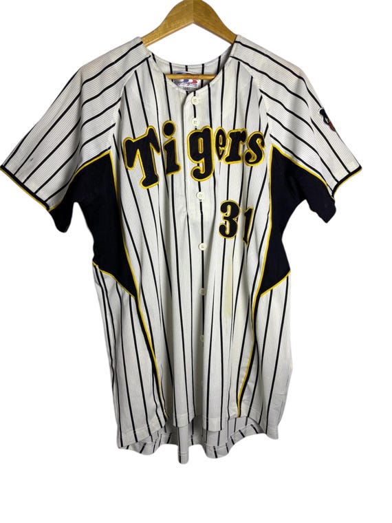 Vintage Hanshin Tigers #4 YABU Japan Baseball Jersey Large Size - Etsy