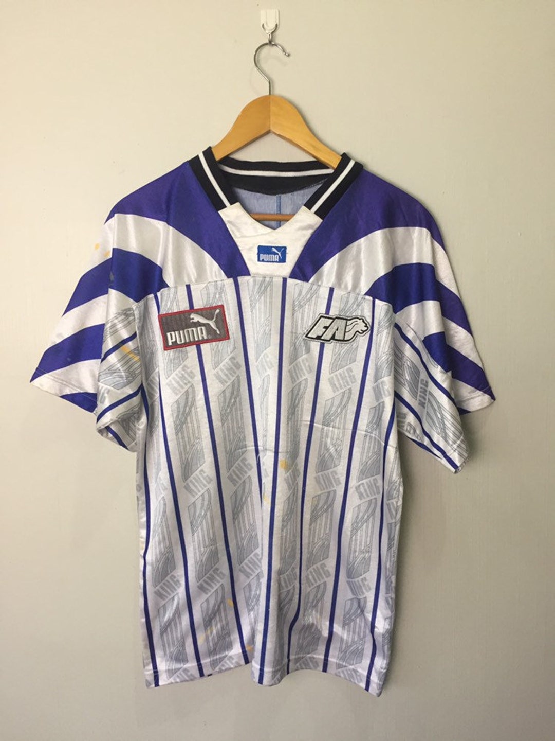 Vintage 90s Singapore Football Soccer Team Puma Jersey - Etsy