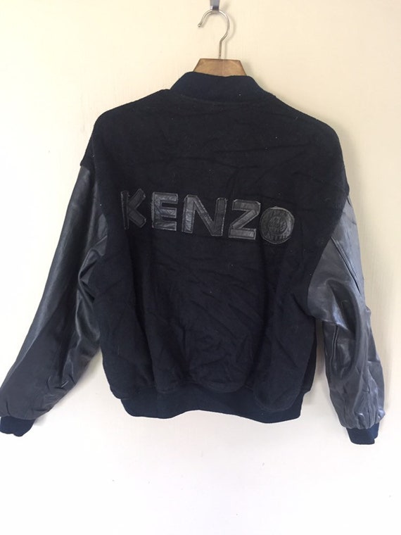 Vintage Kenzo Varsity Jacket With 