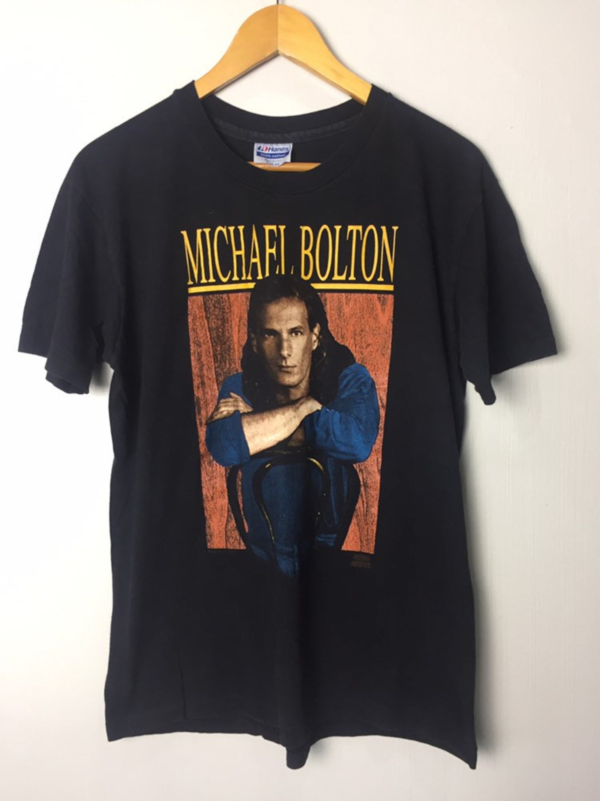Vintage Michael Bolton Time Love & Tenderness World Tour Promo T Shirt