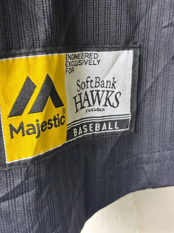 Vintage Fukuoka Softbank Hawks Majestic #5 Matsuda Japanese