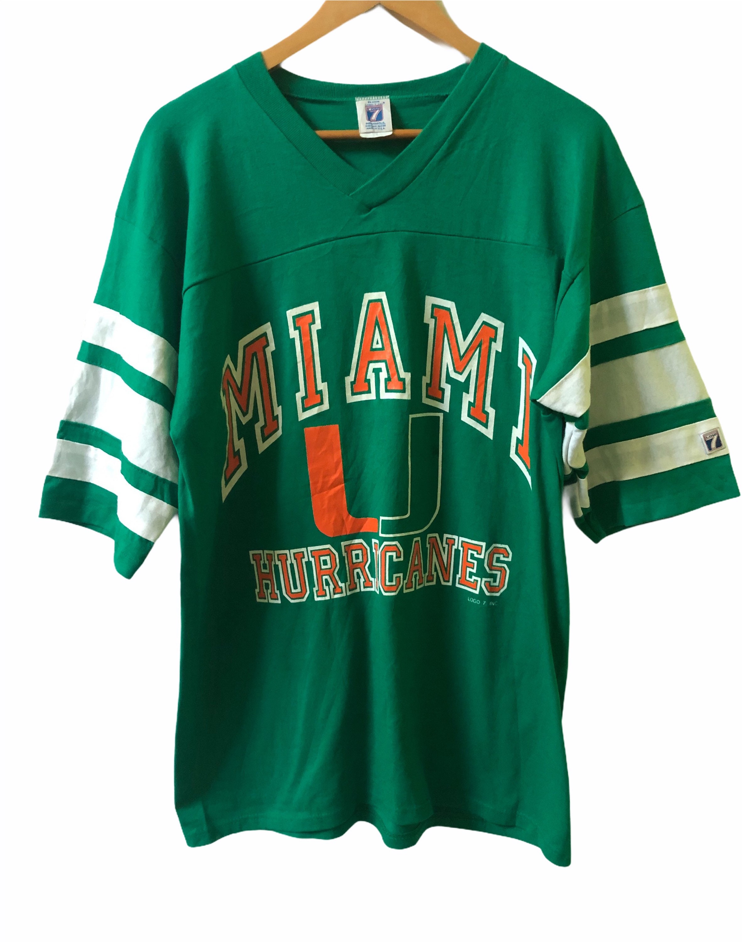 1964 Miami Hurricanes Artwork: ICONIC® Men's 60/40 Blend T-Shirt