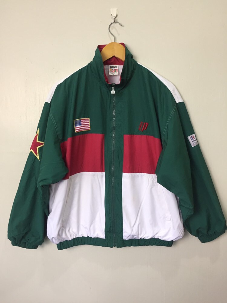 colourful windbreaker jacket