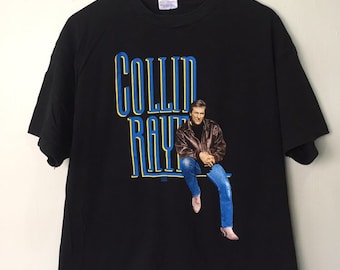 Vintage 90s Collin Raye Tour 94 Promo Album Concert T Shirt XL Size