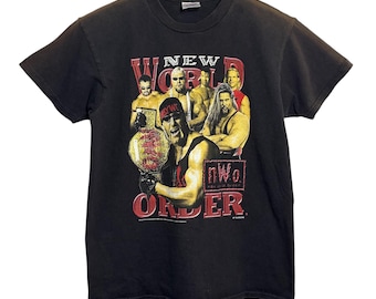 Vintage 90s NWO New World Order WCW Wrestling Hulk Hogan Outsiders