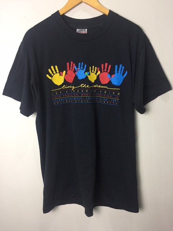 Vintage 90s Martin Luther King Jr T Shirt XL Size - Etsy