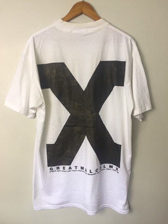 Vintage 90s Malcom X Pocket Tees T Shirt XL Size - Etsy