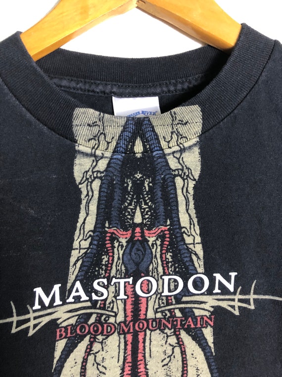 Vintage Y2K Mastodon Blood Mountain Promo Album Tour Concert T