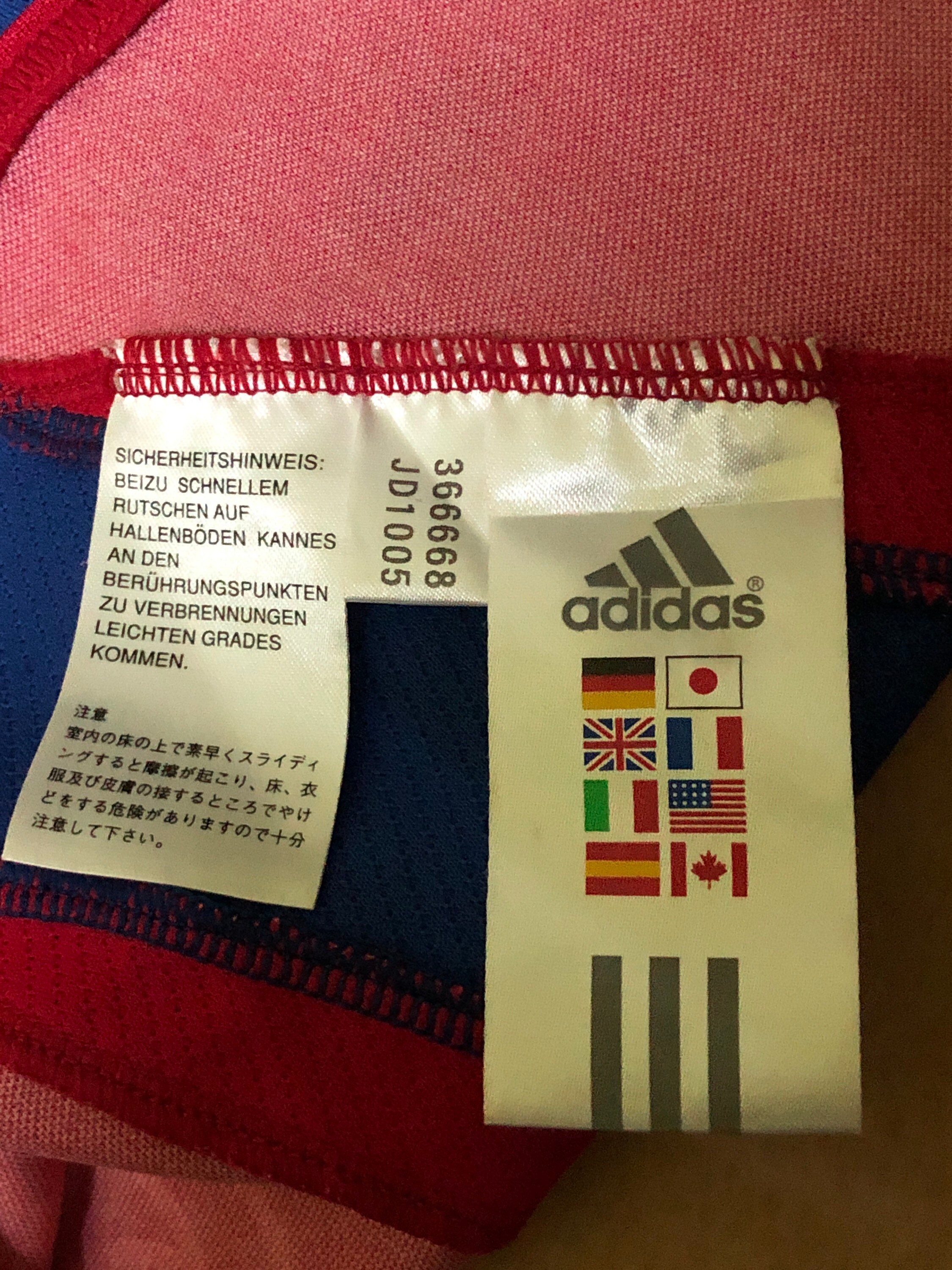 Vintage FC Tokyo J League #24 Akamine Football Soccer Adidas
